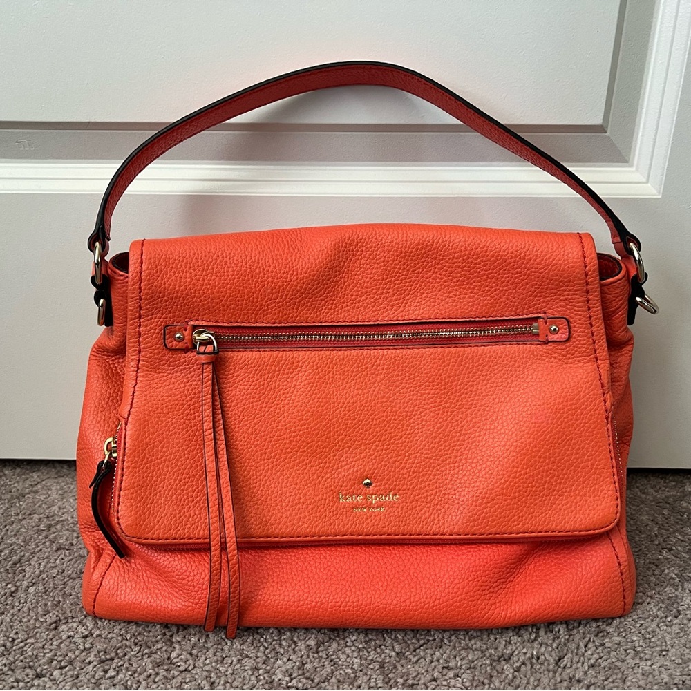Kate Spade Orange Crossbody Bag